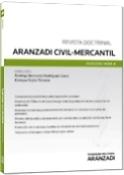 Imagen de portada de la revista Aranzadi civil-mercantil. Revista doctrinal