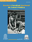 Imagen de portada de la revista Facultad Nacional de Salud Pública