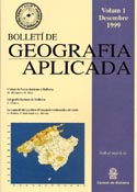 Imagen de portada de la revista Bolletí de geografia aplicada
