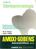 Imagen de portada de la revista Anales de Odontoestomatología