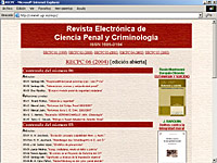Revista electrónica de ciencia penal y criminología - Dialnet