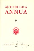 Imagen de portada de la revista Anthologica annua