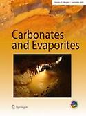 Imagen de portada de la revista Carbonates and Evaporites