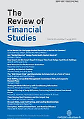 Imagen de portada de la revista Review of Financial Studies