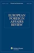Imagen de portada de la revista European foreign affairs review