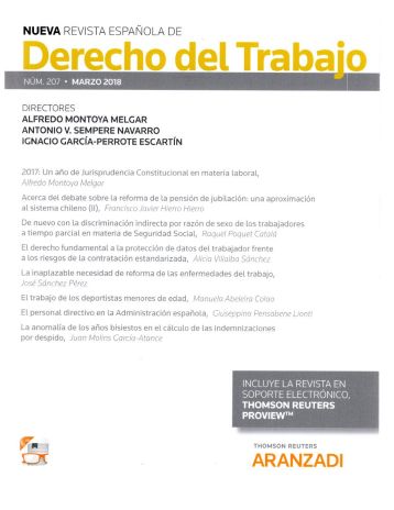 Revista española de derecho del trabajo - Dialnet