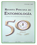 Imagen de portada de la revista Revista Peruana de Entomología