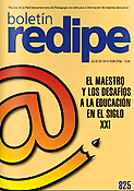 Imagen de portada de la revista Boletín Redipe