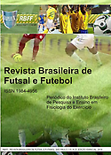 Imagen de portada de la revista RBFF - Revista Brasileira de Futsal e Futebol