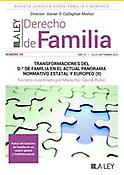 Imagen de portada de la revista La Ley Derecho de Familia