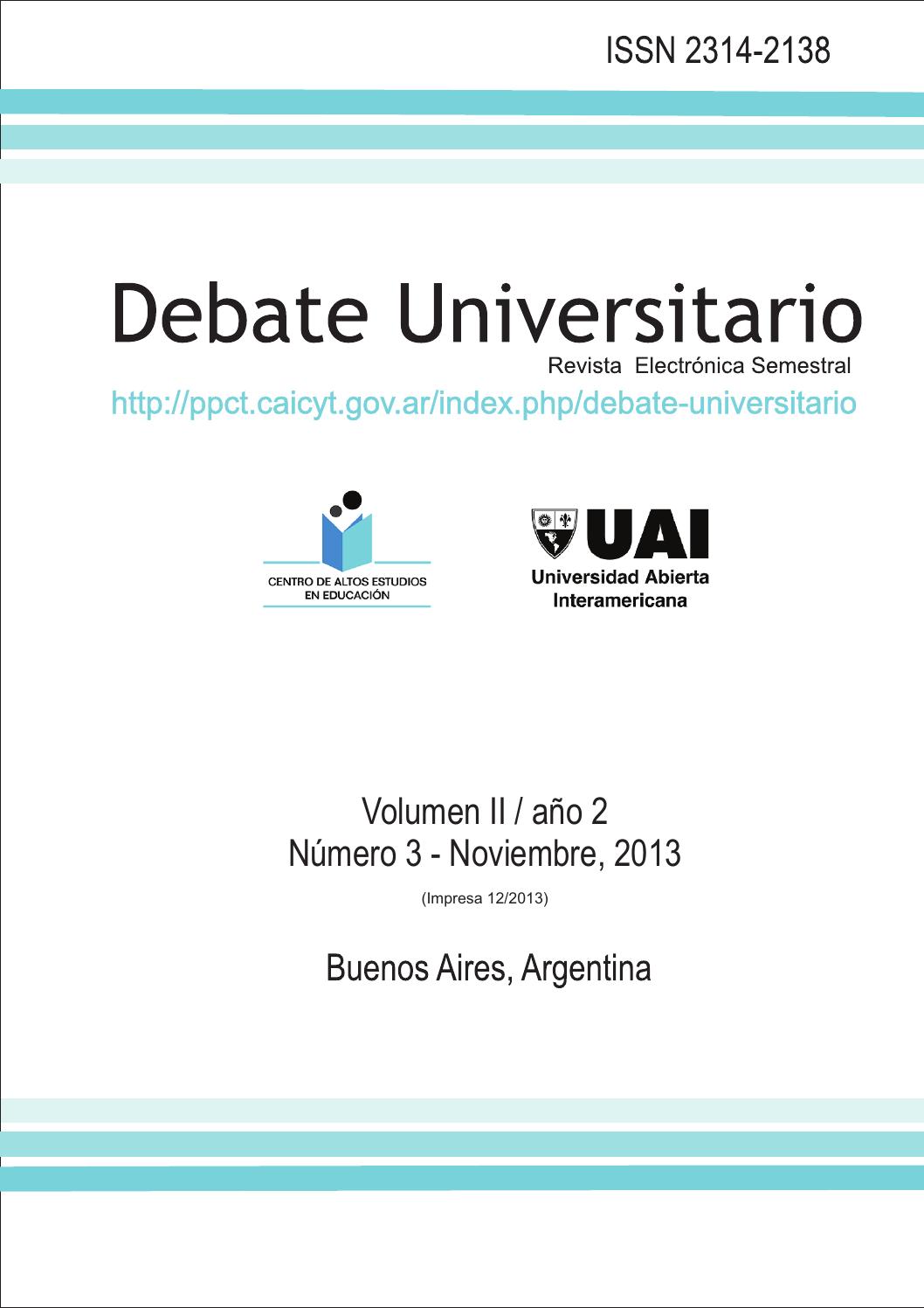 Doble U Nº 18 by Universidad Abierta Interamericana - Issuu