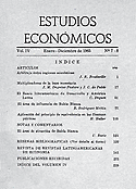 Imagen de portada de la revista Estudios Económicos