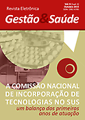Imagen de portada de la revista Revista Eletrônica Gestão e Saúde