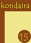 Imagen de portada de la revista Kondaira