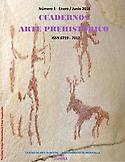 Imagen de portada de la revista Cuadernos de Arte Prehistórico