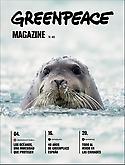 Imagen de portada de la revista Greenpeace Magazine