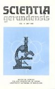Imagen de portada de la revista Scientia gerundensis
