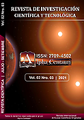 Imagen de portada de la revista Revista de Investigación Científica y Tecnológica Alpha Centauri