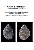 Imagen de portada de la revista Scripta Musei Geologici Seminarii Barcinonensis