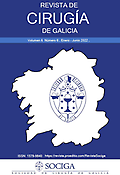 Imagen de portada de la revista Revista de Cirugía de Galicia