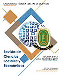 Imagen de portada de la revista Ciencias Sociales y Económica