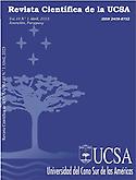 Imagen de portada de la revista Revista Científica de la UCSA