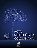 Imagen de portada de la revista Acta Neurológica Colombiana