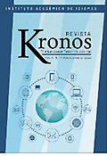 Imagen de portada de la revista Kronos