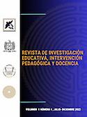 Imagen de portada de la revista Revista de Investigación Educativa, Intervención Pedagógica y Docencia