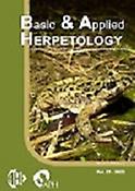 Imagen de portada de la revista Basic and Applied Herpetology (B&AH)