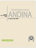 Imagen de portada de la revista Investigaciones Andina