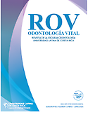 Imagen de portada de la revista Odontología Vital