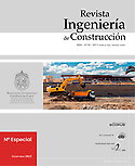 Imagen de portada de la revista Revista ingeniería de construcción