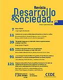 Imagen de portada de la revista Desarrollo y Sociedad