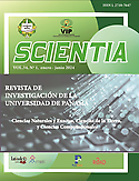 Imagen de portada de la revista SCIENTIA