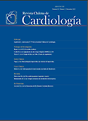 Imagen de portada de la revista Revista chilena de cardiología