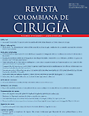 Imagen de portada de la revista Revista Colombiana de Cirugía