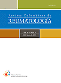 Imagen de portada de la revista Revista Colombiana de Reumatología