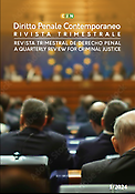 Imagen de portada de la revista Diritto Penale Contemporaneo