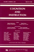 Imagen de portada de la revista Cognition and instruction