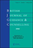 Imagen de portada de la revista British journal of guidance and counselling