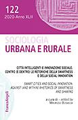 Imagen de portada de la revista Sociologia urbana e rurale