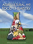 Imagen de portada de la revista Journal of agricultural and food chemistry