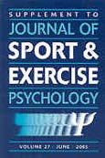 Imagen de portada de la revista Journal of sport and exercise psychology