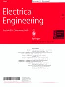 Imagen de portada de la revista Electrical engineering