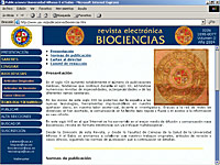 Imagen de portada de la revista Biociencias