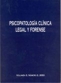 Imagen de portada de la revista Psicopatología Clínica Legal y Forense