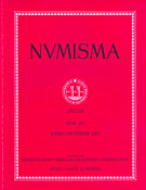 Imagen de portada de la revista Numisma
