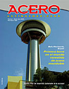 Imagen de portada de la revista Acero latinoamericano
