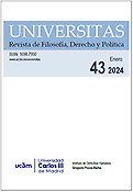 Imagen de portada de la revista Universitas